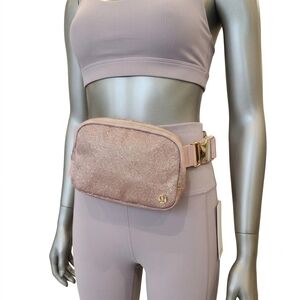 lululemon athletica Sparkling Pink Crossbody Bag